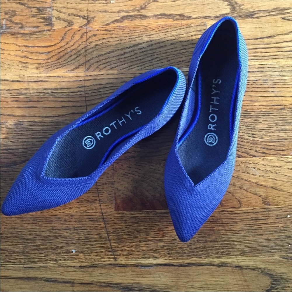 Rothy's Blue Flats-Donated, not for sale